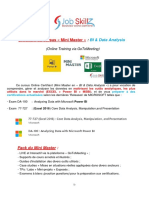 Brochure Mini Master - BI & Data Analysis - Job SkillZ