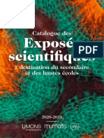 Exposés Scientifiques 20 21