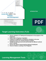 STRATHRM Lesson 4 - 5 - Training and Development of Employees