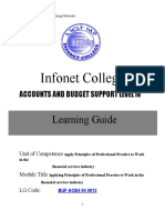 Infonet College: Learning Guide