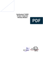 Synthesized T-96SR Hi-Spec Integrated Wireless Modem: Service Manual