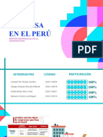 La Empresa en El Perú Grupo de Silver Arratia