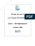 Cas-2 - Cirque Enchanteur-Entrepreneuriat-L3AES