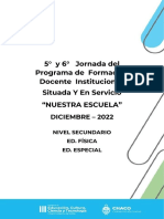 Documento Prejornada - Evaluación 2022 - Planificación 2023 - Diciembre 2022 Final