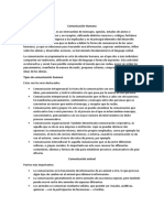 Comunicación Humana Vs Animal