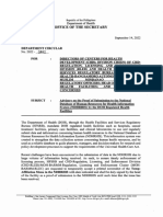 dc2022-0492 Advisory On The Proof of Submission To National Database of Human Resources For Health Information Ssytem (NDHRHIS)