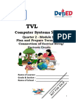 CSS 11 - Module 5 - Plan and Prepare Termination Connection of Electrical Wiring