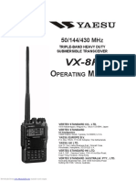 VX 8R Manual