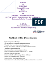 Petroleum Production Engineering. THERMAX PRESENTATION 24.07.2018