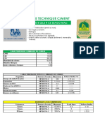 CMM Fiche Technique CEM II 32,5 VF