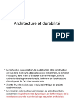 Architecture Et Ckimat