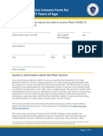 Vaccine - Consent Form For Individuals 5-17 Years of Age - 01072022