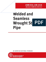 ASME B36.10 Ed.2018