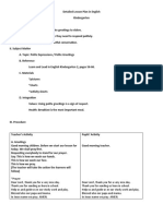 Detailed Lesson Plan in English-Kindergarten