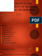 Physiotherapy in The Management of Diabetic Neuropathy Final