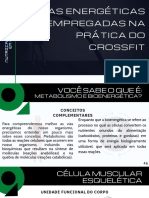 Nut. Avançada - Vias Energéticas Empregadas Na Prática Do Crossfit