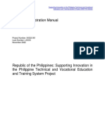 Supporting Innovation in The Philippine Technical and Vocational Education