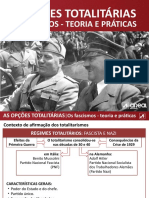 Regimes - Totalitarios - Fascismos Aula