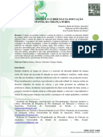 2016 - Ensino de Ciência e o Currículo Na Educação Infantil