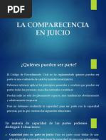 Comparecencia en Juicio Semestral