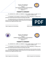 BSP Parent Consent