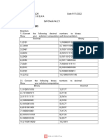 Selfcheck Task Sheet 2