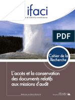 L'accès Et La Conservation Des Documents. Mission D'audit