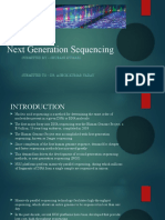 Next Generation Sequencing