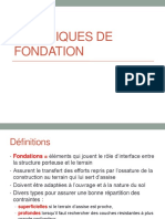 Techniques de Fondation