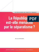 La République Est Elle Menacée Par Le Séparatisme