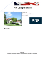 Dana Point Listing Presentation: Prepared Especially For