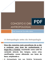 Conceito e Origem Da Antropologia Old