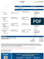 Flight Ticket and Insurence