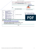 BRAOU Examination Registration Sem 5