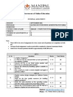 Assignment - DBB1105 - BBA 1 - Set-1 and 2 - Nov - 2022