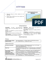 (2010-09) Aviation Gas Turbine Forecast - Honeywell HTF7000