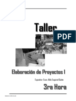 3 Elaboracion de Proyectos I