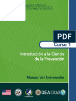 Introducción A La Ciencia de La Prevención: Curso 1