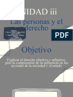 Presentación de Derecho