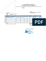 Invoice Pt. Mangde Reja Partaya