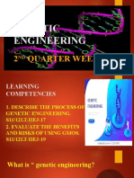 2ND QUARTER WEEK 4 GENETIC ENGINEERING Final