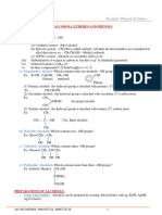 Alcohol, Phenol & Ether