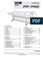 Service Notes: First Edition