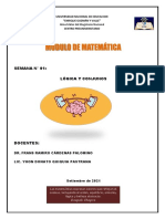 Semana 1 Matematica