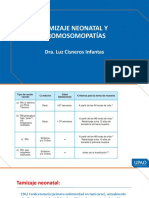 Mehu525 U5 T14 Tamizaje Neonatal y Cromosomopatías