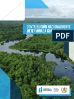 Contribución Nacionalmente Determinada Guatemala