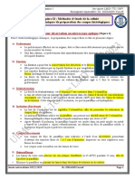 TD N°2 Téchnique de Préparation Des Coupes Histologiques - Dr. ZOUAGHI Youcef - UFMC-2022-2023