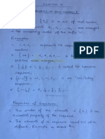 Sequences and Real Numbers 1