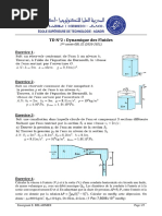 TD 2 Méc - Fluide - 2021 (GBI1)