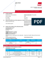 DATA MSDS Calcium Hydroxide